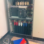 Switch Room high voltage terminations